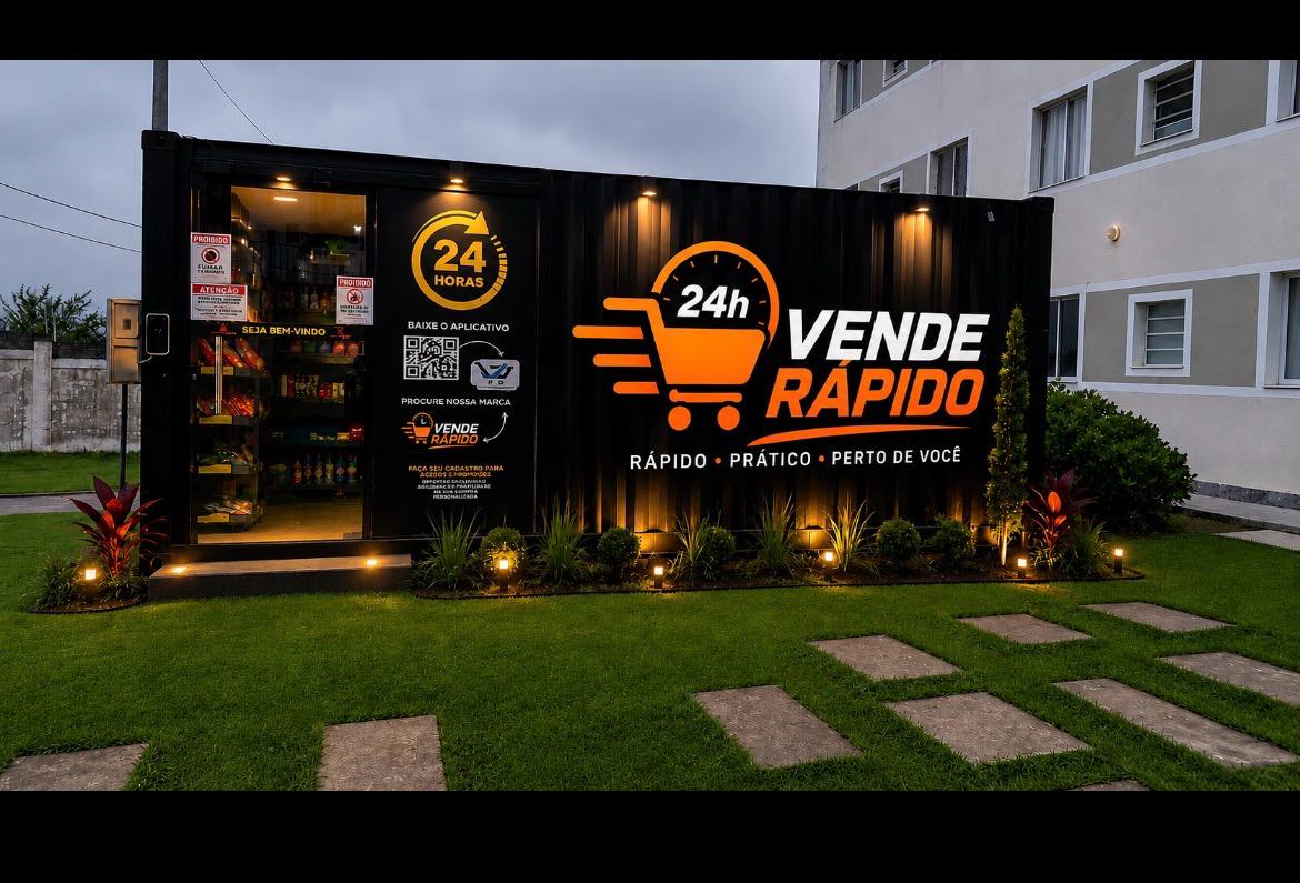 Vende Rápido em condomínio residencial com sinalização 24h